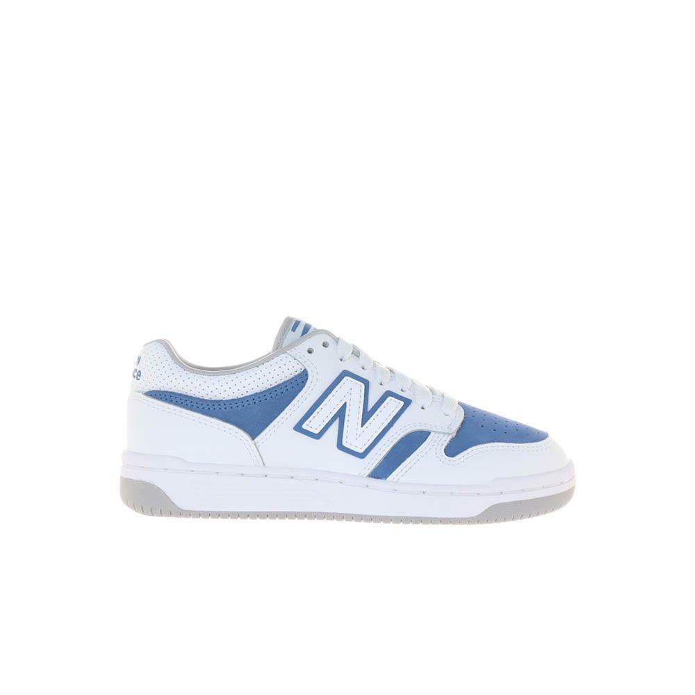 New Balance 480 "White/Sea Stone" Grade School Boys' Shoe